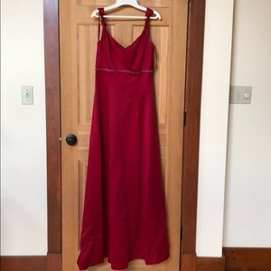 Red Jordan Formal Gown